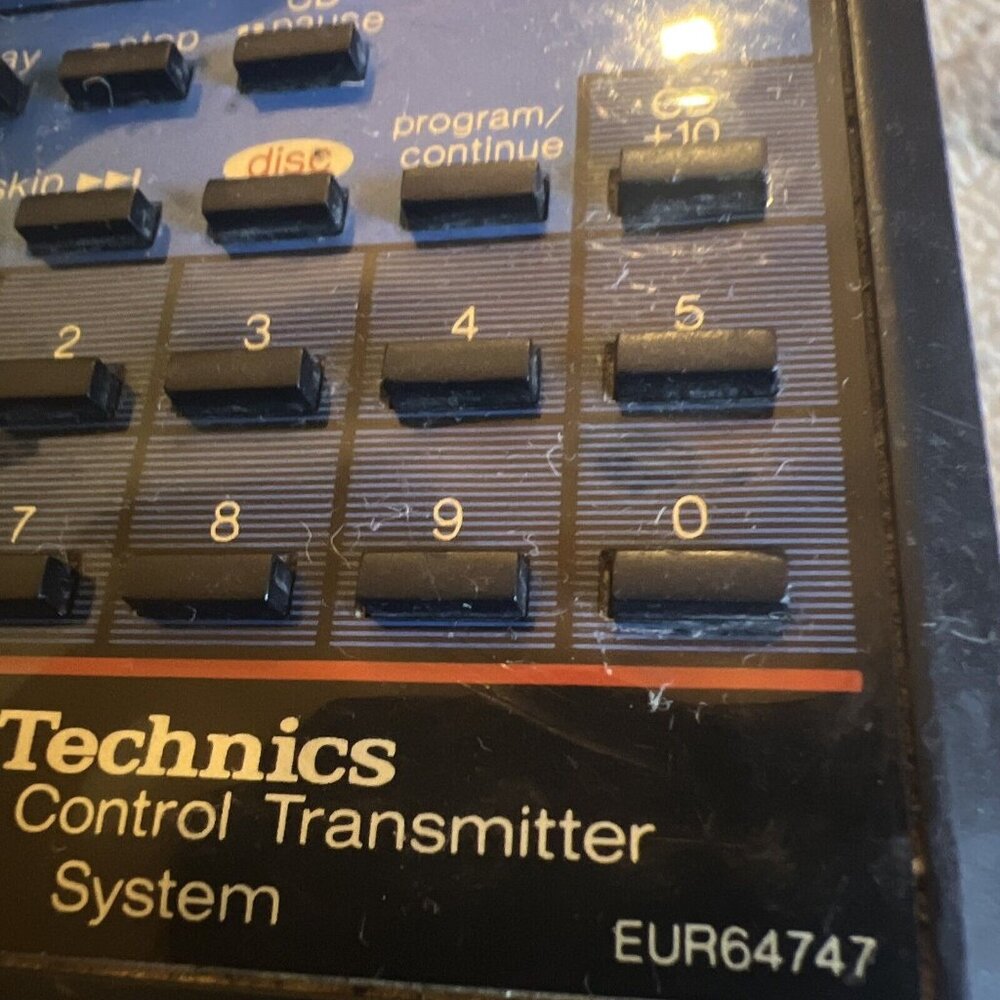 Technics EUR64747 Remote Control Tested And Works - Picture 3 of 4
